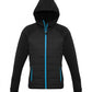 Biz Collection-Biz Collection Ladies Stealth Tech Hoodie-BLACK/CYAN / XS-Corporate Apparel Online - 3
