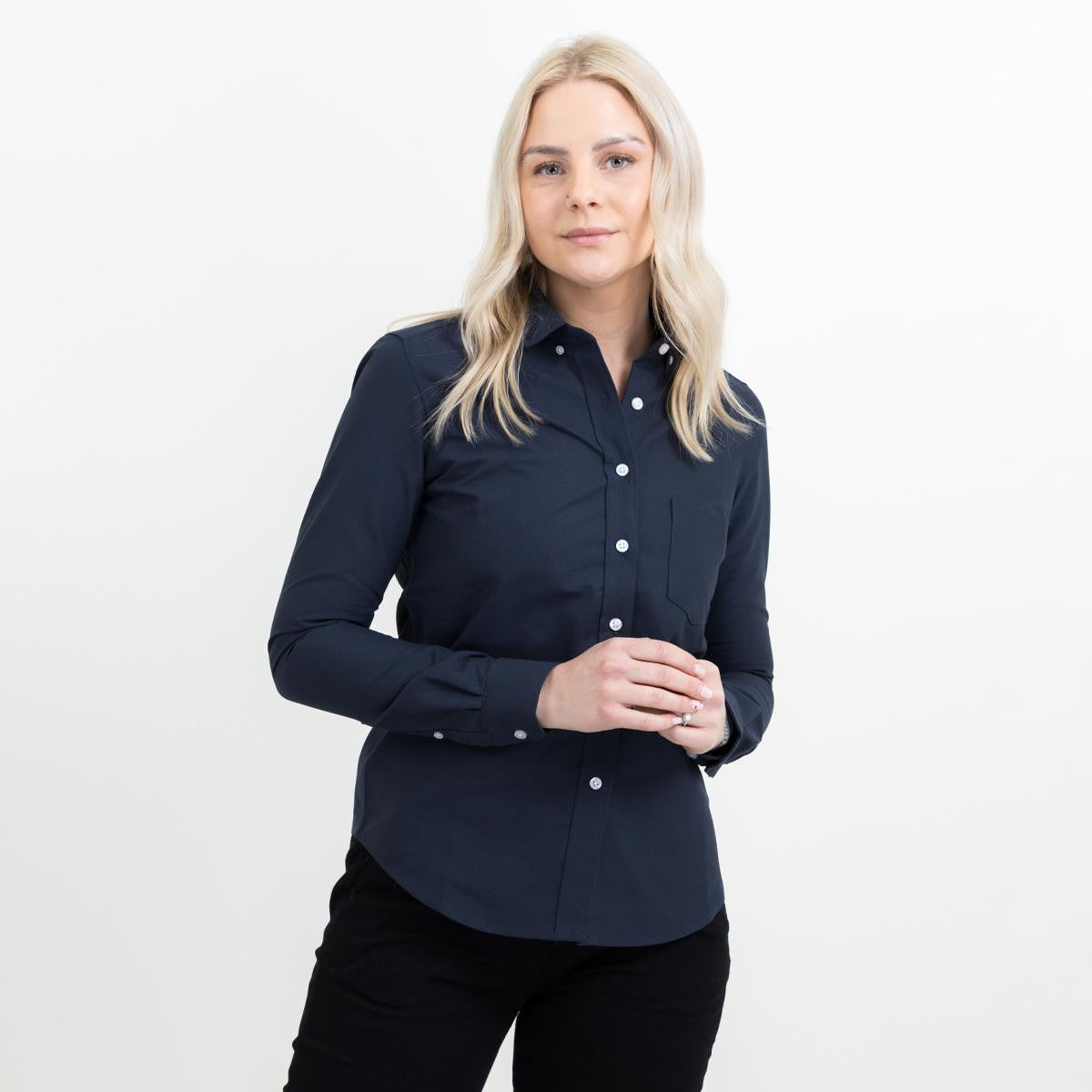 James Harvest Women's Allen Oxford Shirt (JH311W)