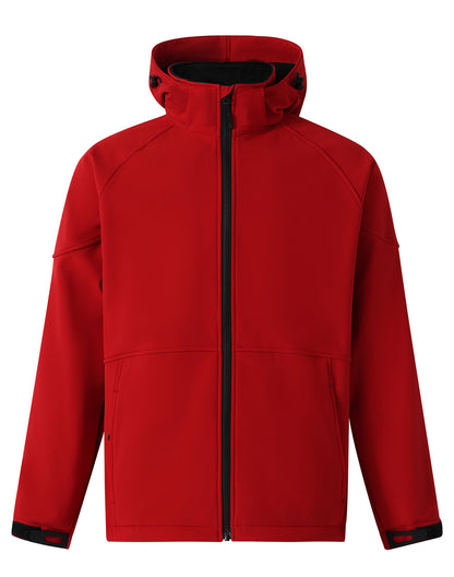 Winning Spirit Men's Aspen Softshell Hooded Jacket (JK33)