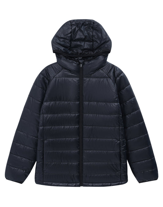 Winning Spirit Kids Sustainable Lightweigth Hooded Puffer Jacket (JK67K)