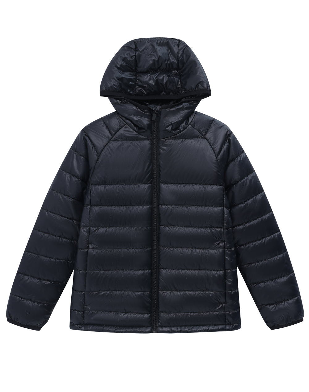 Winning Spirit Adults Sustainable Lightweight Hooded Puffer Jacket (JK67)