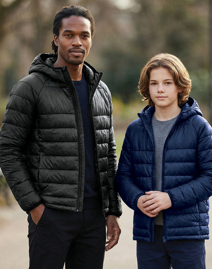 Winning Spirit Adults Sustainable Lightweight Hooded Puffer Jacket (JK67)