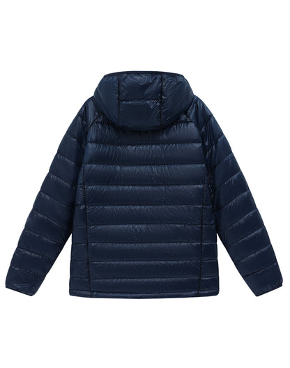 Winning Spirit Adults Sustainable Lightweight Hooded Puffer Jacket (JK67)
