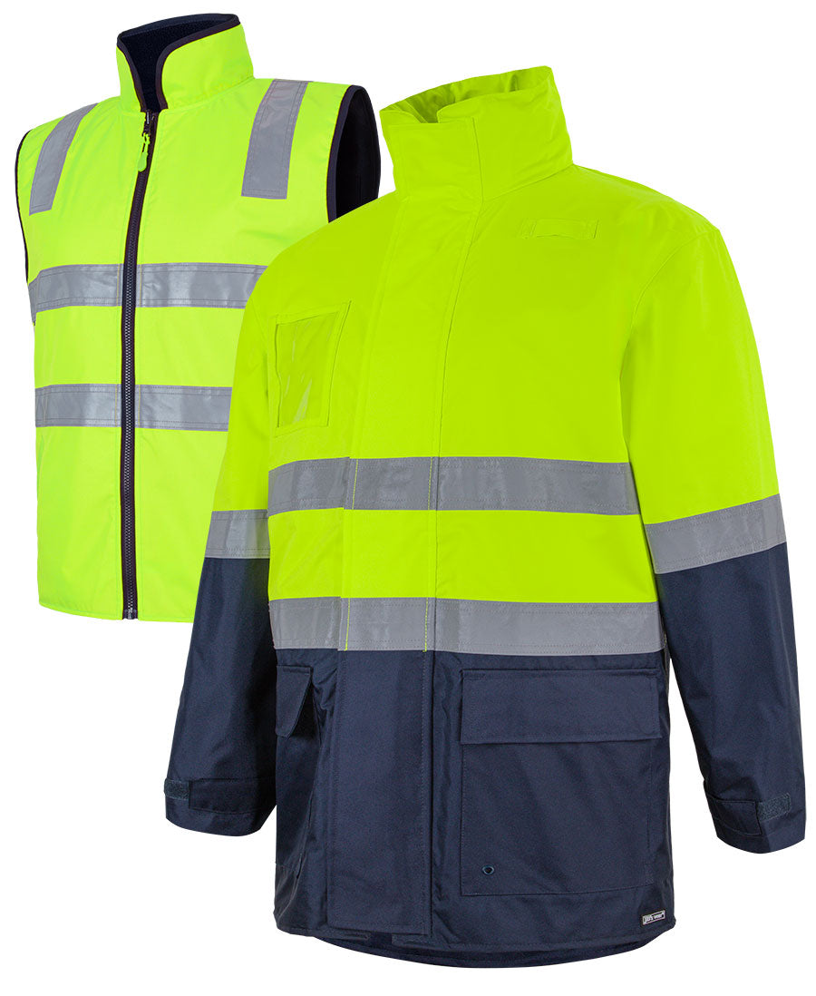 JB's Hi Vis (D+N) Long Line 4 in 1 Jacket (K6DNJ)