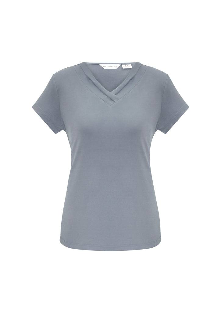 Biz Collection Womens Lana S/S Top-(K819LS)