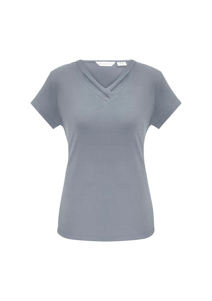 Biz Collection Womens Lana S/S Top-(K819LS)-Clearance