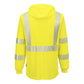 Portwest Hi-Vis Lightweight Hooded T-Shirt L/S Orange (L042)