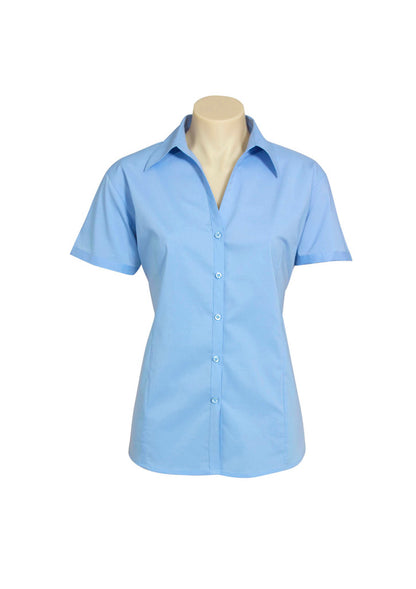 Biz Collection Ladies Metro Shirt - S/S-(LB7301)-Clearance