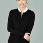 Biz Collection Womens 2 Way Zipper Cardigan (LC3505)
