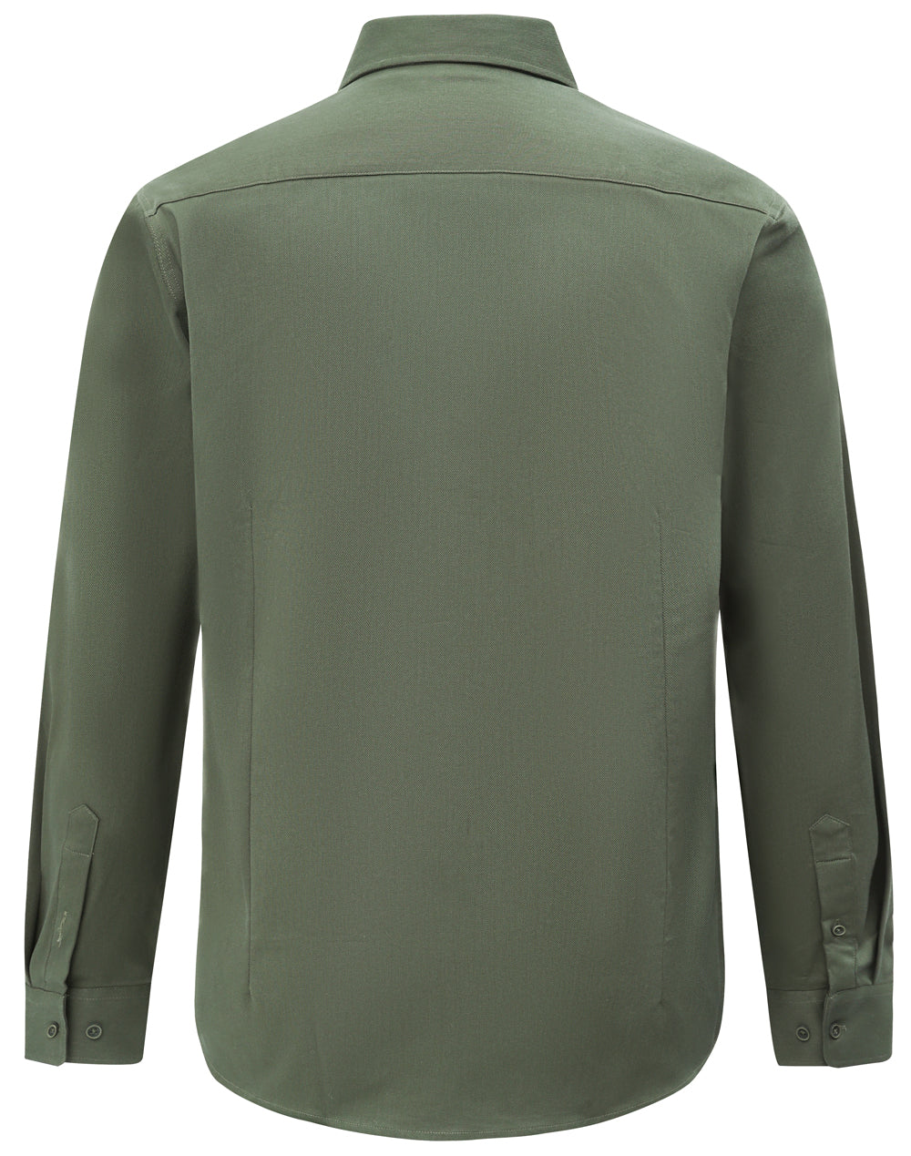 Winning Spirit Mens Smart Casual Cotton Blend L/S Shirt (M7009L)