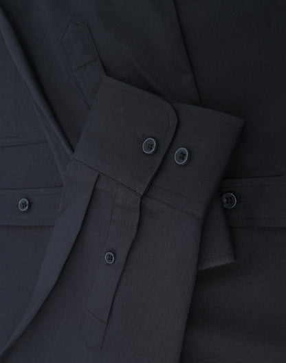 Winning Spirit Mens Smart Casual Cotton Blend L/S Shirt (M7009L)