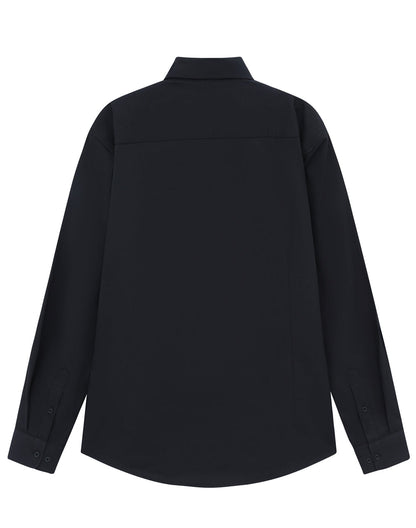 Winning Spirit Mens Smart Casual Cotton Blend L/S Shirt (M7009L)