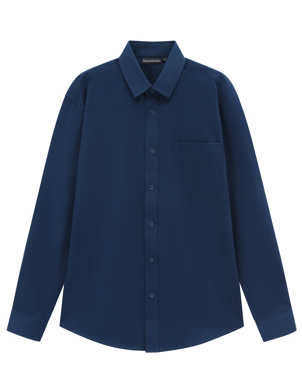 Winning Spirit Mens Smart Casual Cotton Blend L/S Shirt (M7009L)
