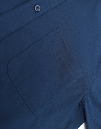 Winning Spirit Mens Smart Casual Cotton Blend L/S Shirt (M7009L)