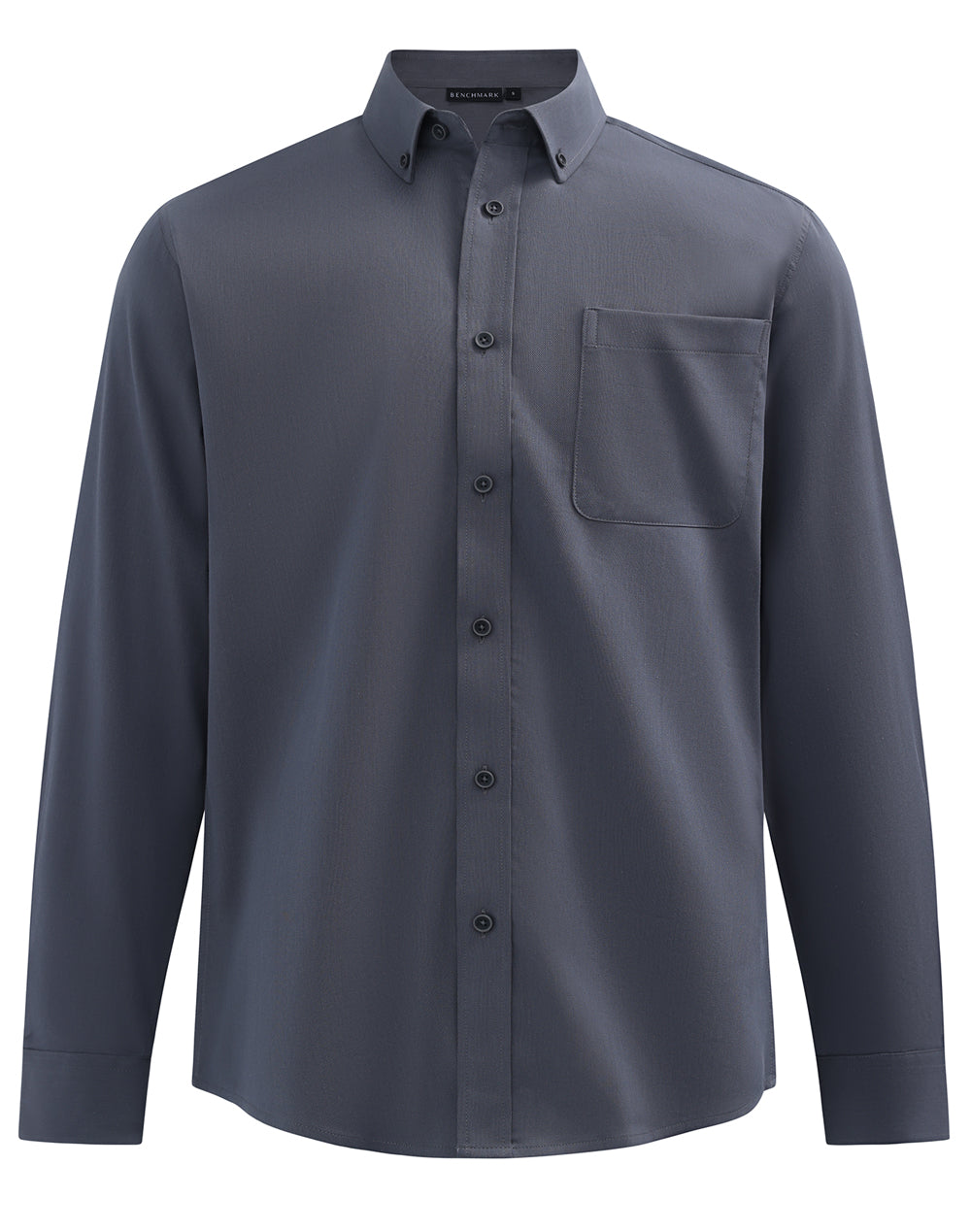 Winning Spirit Mens Smart Casual Cotton Blend L/S Shirt (M7009L)