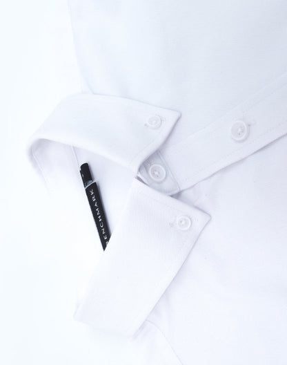 Winning Spirit Mens Smart Casual Cotton Blend L/S Shirt (M7009L)