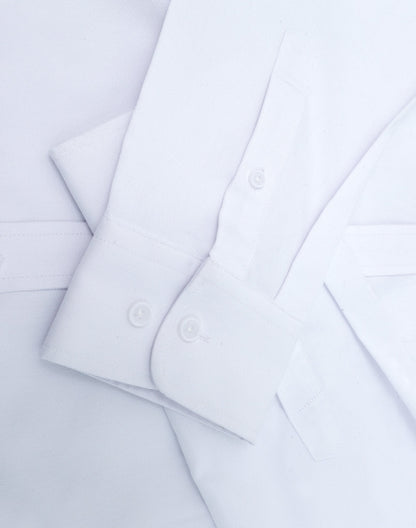 Winning Spirit Mens Smart Casual Cotton Blend L/S Shirt (M7009L)