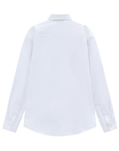 Winning Spirit Mens Smart Casual Cotton Blend L/S Shirt (M7009L)