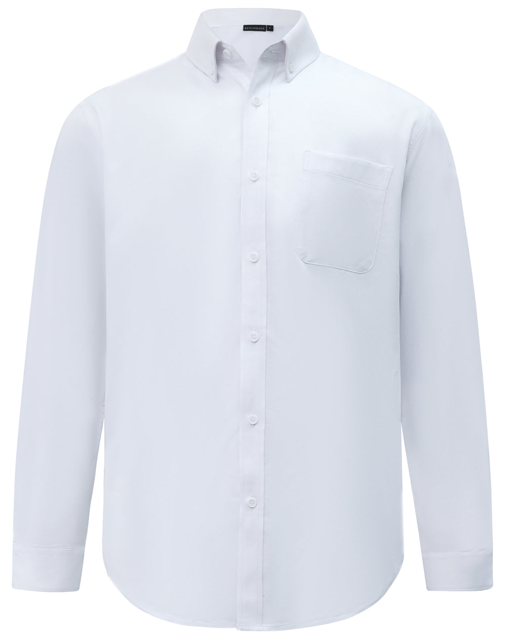 Winning Spirit Mens Smart Casual Cotton Blend L/S Shirt (M7009L)