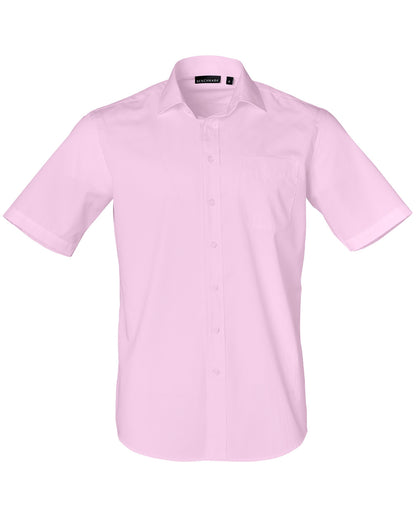 Winning Spirit Barkley Mens Taped Seam Short Sleeve Shirt (M7110S)