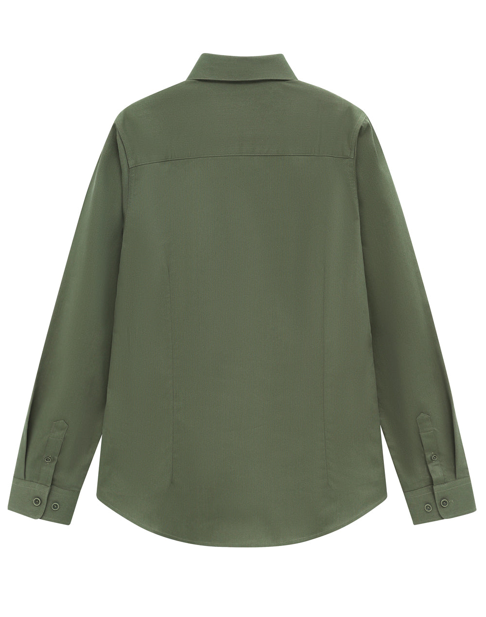 Winning Spirit Womens Smart Casual Cotton Blend L/S Shirt (M8009L)