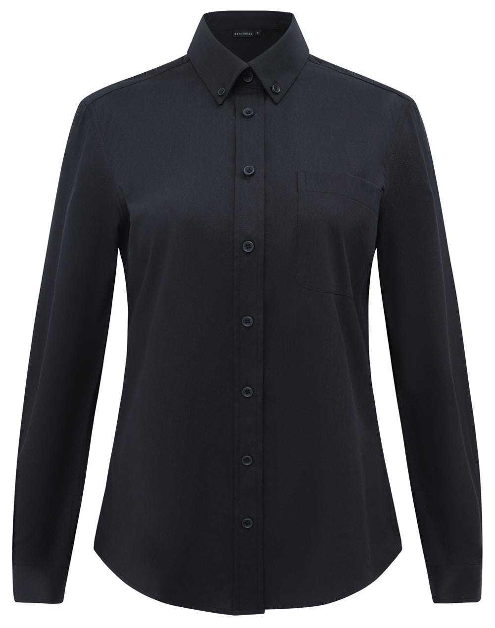 Winning Spirit Womens Smart Casual Cotton Blend L/S Shirt (M8009L)
