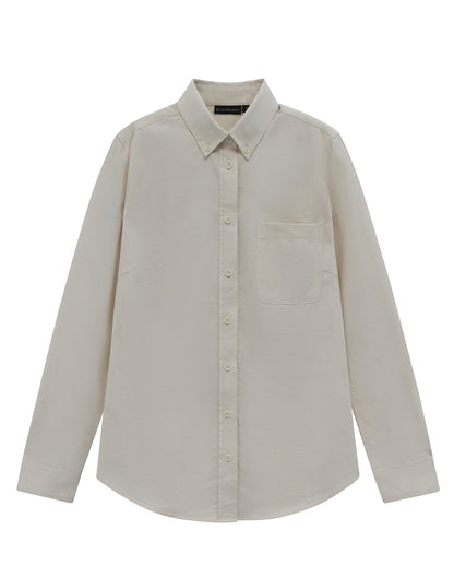 Winning Spirit Womens Smart Casual Cotton Blend L/S Shirt (M8009L)