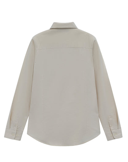 Winning Spirit Womens Smart Casual Cotton Blend L/S Shirt (M8009L)