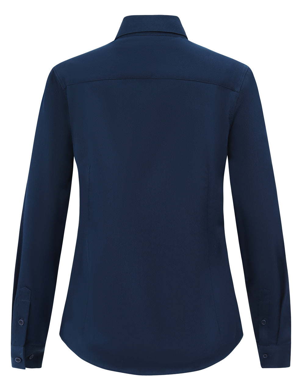Winning Spirit Womens Smart Casual Cotton Blend L/S Shirt (M8009L)