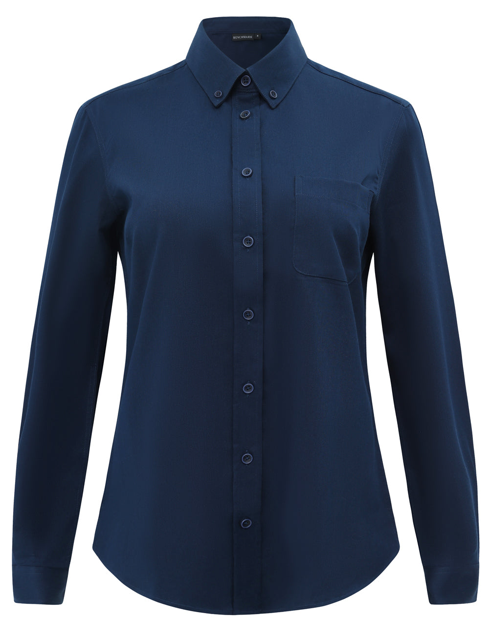 Winning Spirit Womens Smart Casual Cotton Blend L/S Shirt (M8009L)