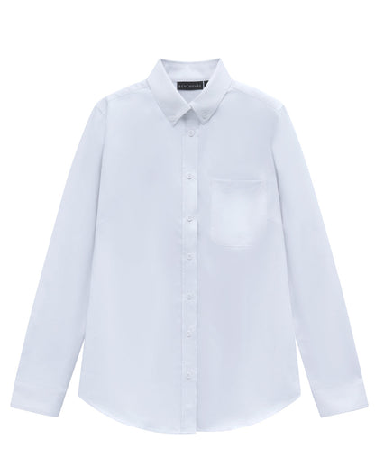 Winning Spirit Womens Smart Casual Cotton Blend L/S Shirt (M8009L)