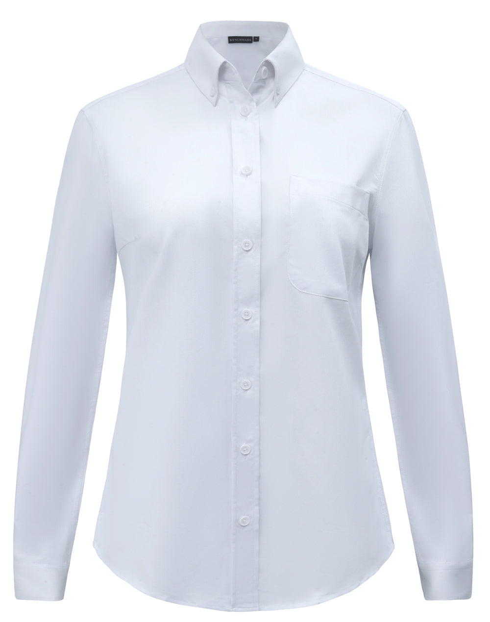 Winning Spirit Womens Smart Casual Cotton Blend L/S Shirt (M8009L)