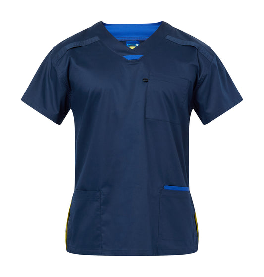 Medi-8 Unisex Stretch Scrub Top (M88025)