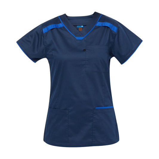 Medi-8 Womens Stretch Scrub Top (M88026)