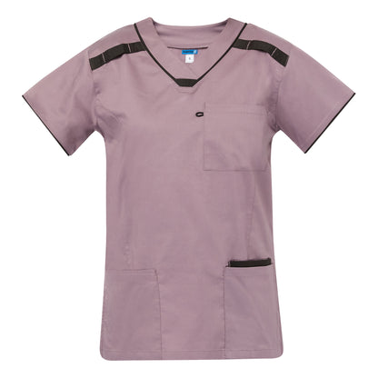 Medi-8 Womens Stretch Scrub Top (M88026)