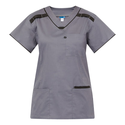 Medi-8 Womens Stretch Scrub Top (M88026)
