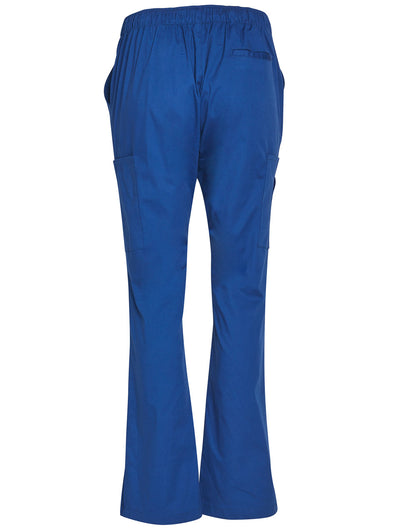 Winning Spirit  Ladies Semi-elastic Waist Tie Solid Colour Scrub Pants (M9720)