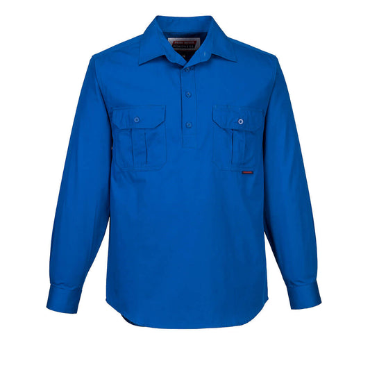 Portwest Adelaide Shirt, Long Sleeve, Light Weight (MC903)