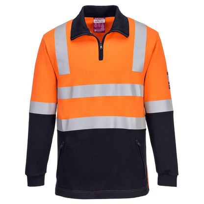 Portwest Flame Resistant Hi-Vis Brushed Fleece (MF202)