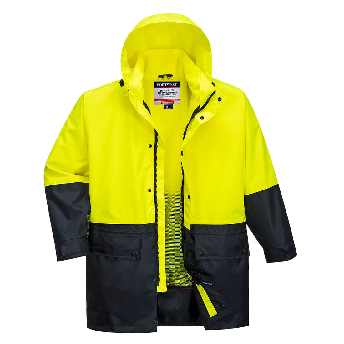 Portwest Kimberley Lightweight Hi-Vis Rain Jacket (MJ206)