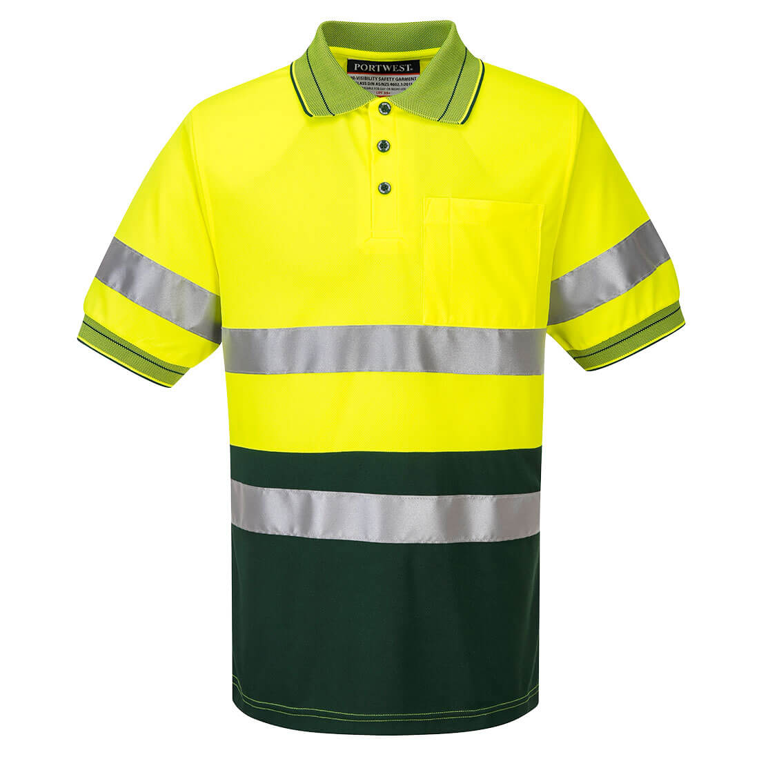 Portwest Micro Mesh Polo Shirt with Tape S/S (MP510)