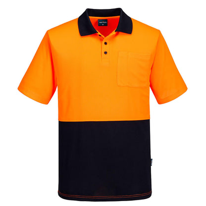 Portwest Hi Vis Class D Contrast Polo Shirt S/S (MP610)