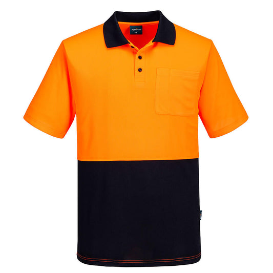 Portwest Hi Vis Class D Contrast Polo Shirt S/S (MP610)