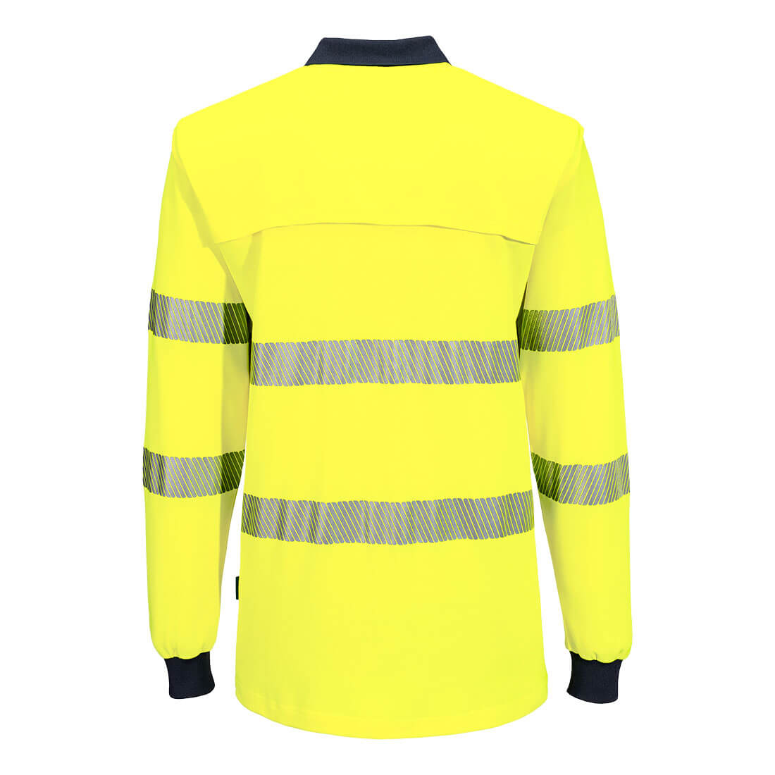 Portwest Hi-Vis Cotton Comfort Polo Shirt L/S (MP614)