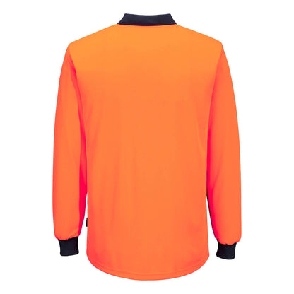 Portwest Hi-Vis Contrast Class D Polo Shirt L/S (MP615)