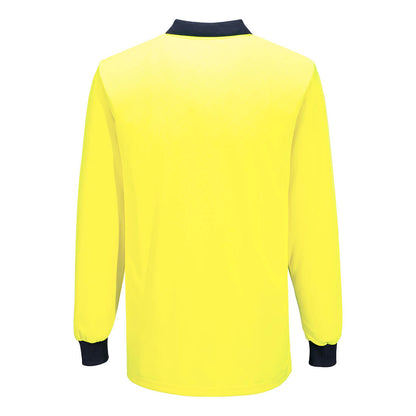 Portwest Hi-Vis Contrast Class D Polo Shirt L/S (MP615)