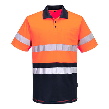 Portwest Hi-Vis Contrast Polo Shirt S/S (MP616)