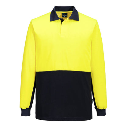 Portwest Hi-Vis Contrast Class D Polo Shirt L/S (MP813)