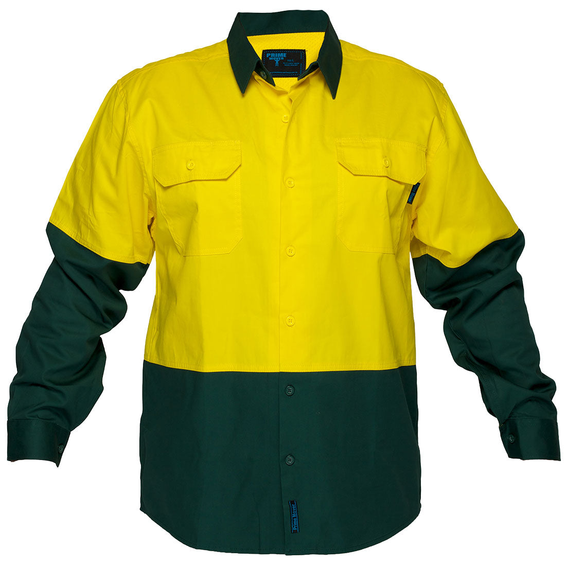 Portwest Hi-Vis Two Tone Lightweight Long Sleeve Shirt (MS801)
