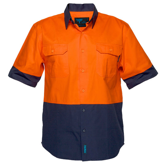 Portwest Hi-Vis Two Tone Regular Weight Short Sleeve Shirt (MS902)